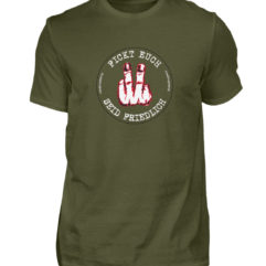Micha Benjamin Finger Logo - Herren Shirt-1109