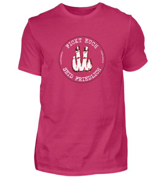 Micha Benjamin Finger Logo - Herren Shirt-1216